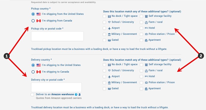 Step 4 book flatbed: Additional shipping options