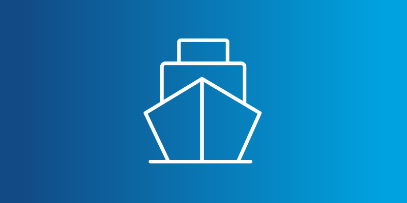 ocean shipping icon