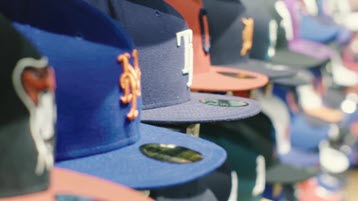 Airplane on runway implying global shipment of New Era freight